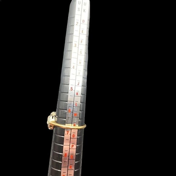 Antique 14kt gold Art Deco diamond ring appraisal included 6.75 - Picture 4 of 16